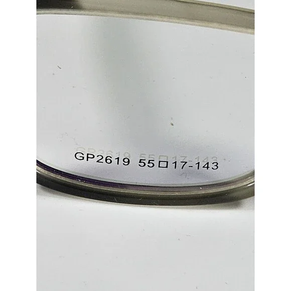 GIANNI PO WOMEN'S EYEGLASSES GRAY TORTOISE GP2519 55/17 143 NEW DEMO - Picture 6 of 14